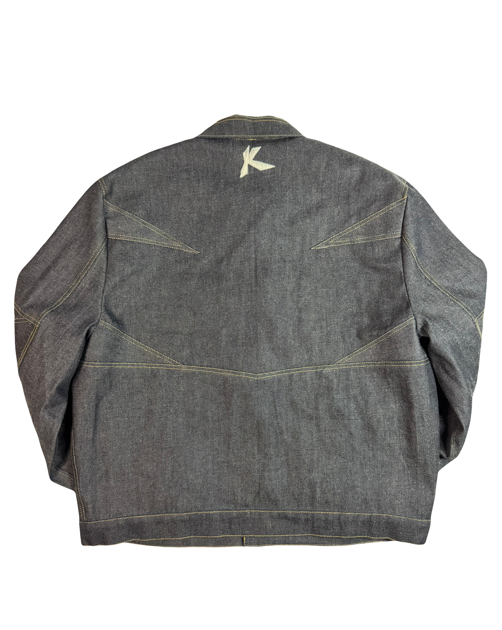 Type 1 K Moto Raw Denim Trucker Jacket
