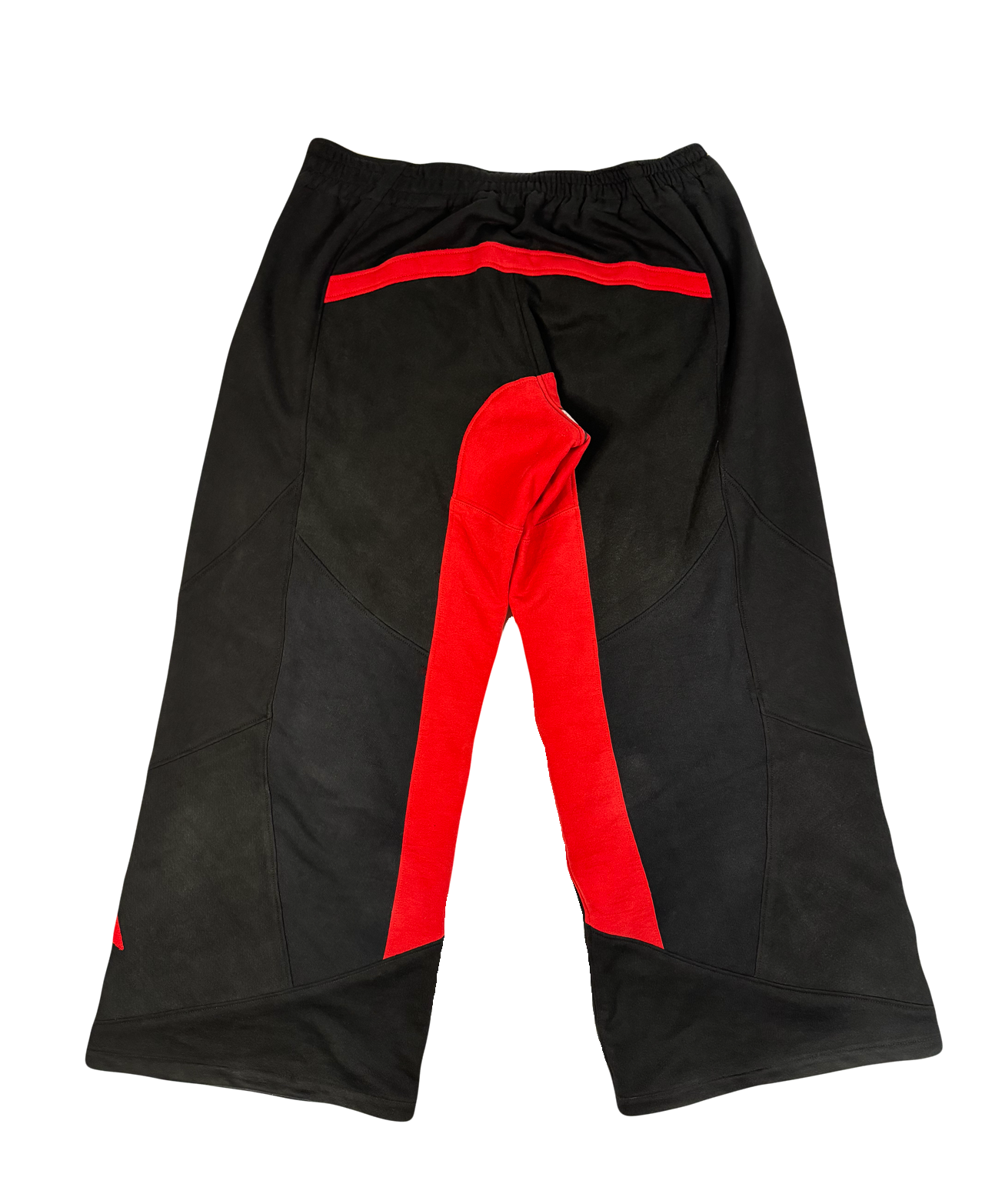 Wrapped Sweatpants (Black and Red