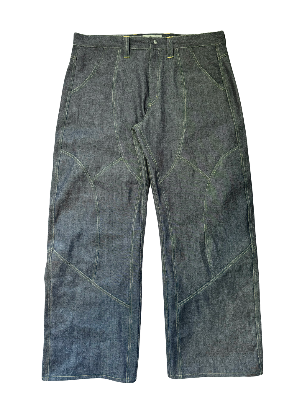 Intertwined Raw Denim Jeans