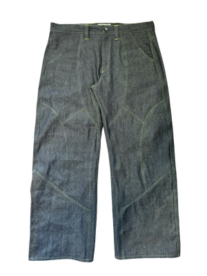Intertwined Raw Denim Jeans