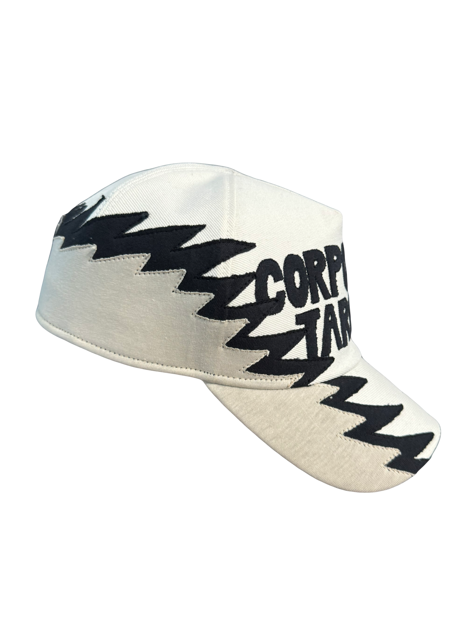 “New One of None” 008 Spiked Crown “Black and Cream