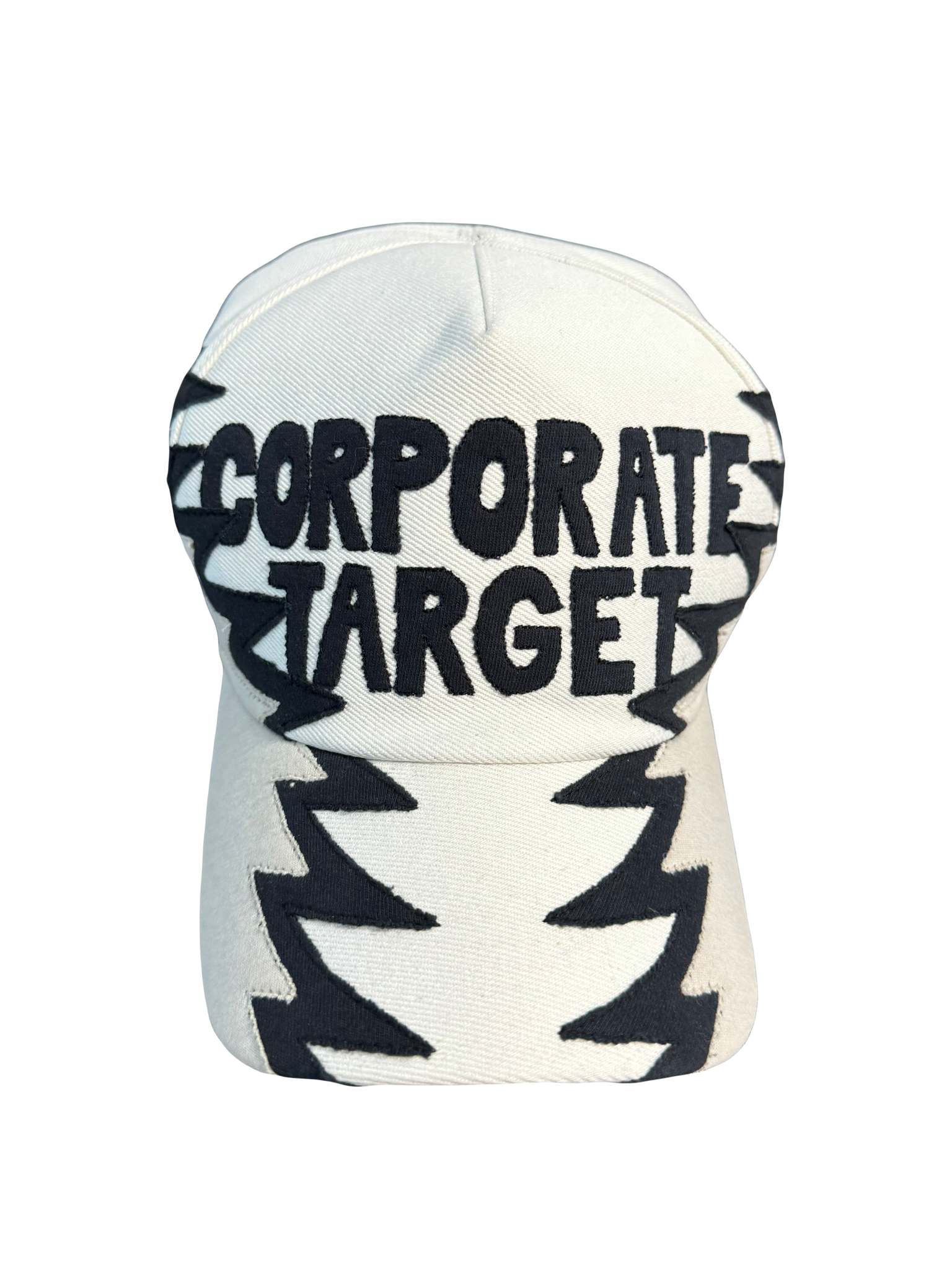 “New One of None” 008 Spiked Crown “Black and Cream