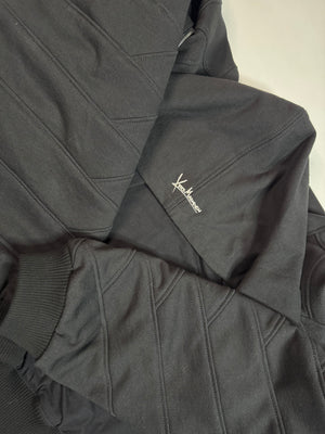 Herringbone Zip-Up Hoodie