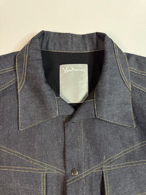 Type 1 K Moto Raw Denim Trucker Jacket