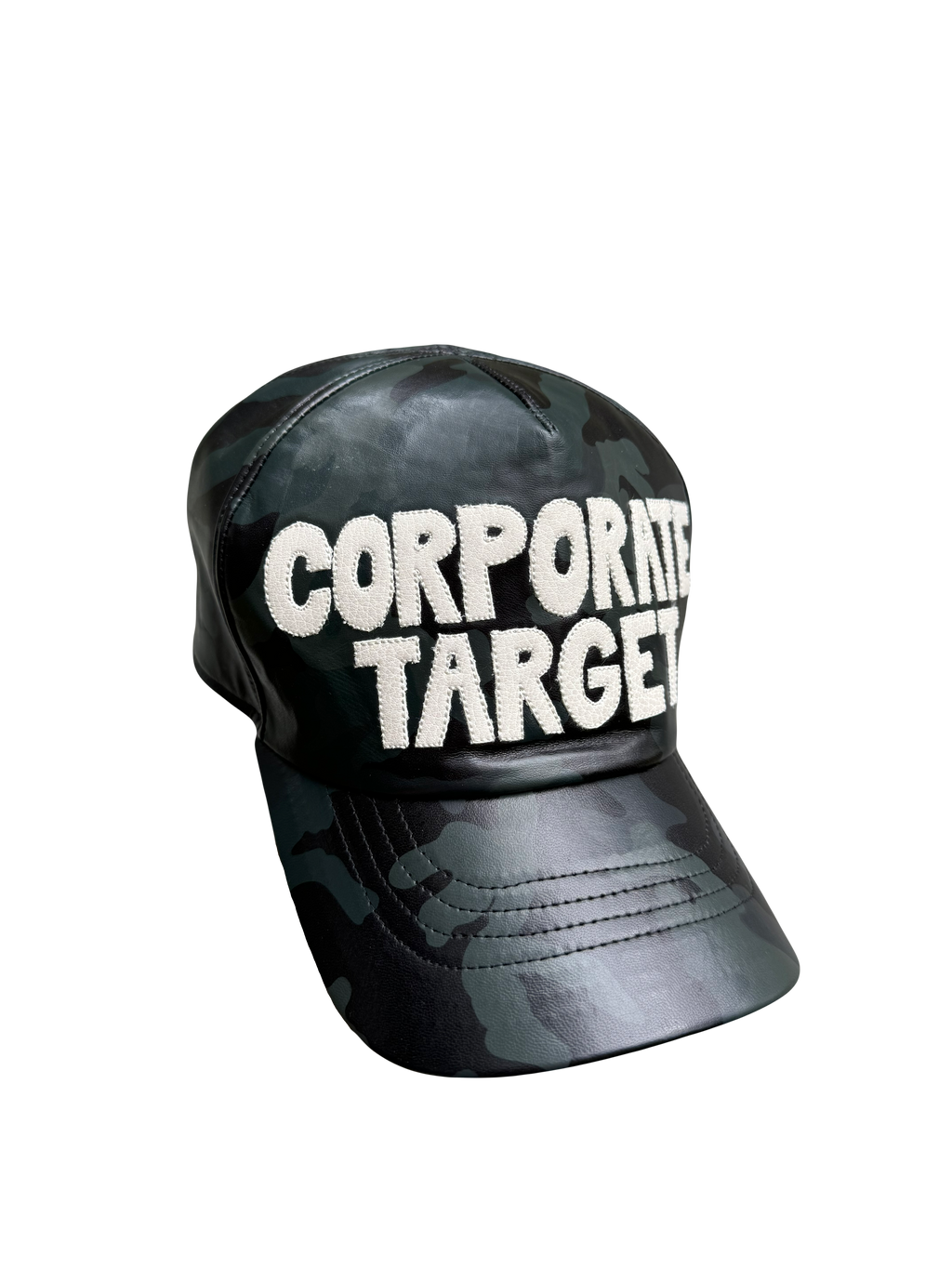 “New 1 of None” 005 Dark Woodland Leather Camo CT