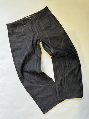 Intertwined Raw Denim Jeans