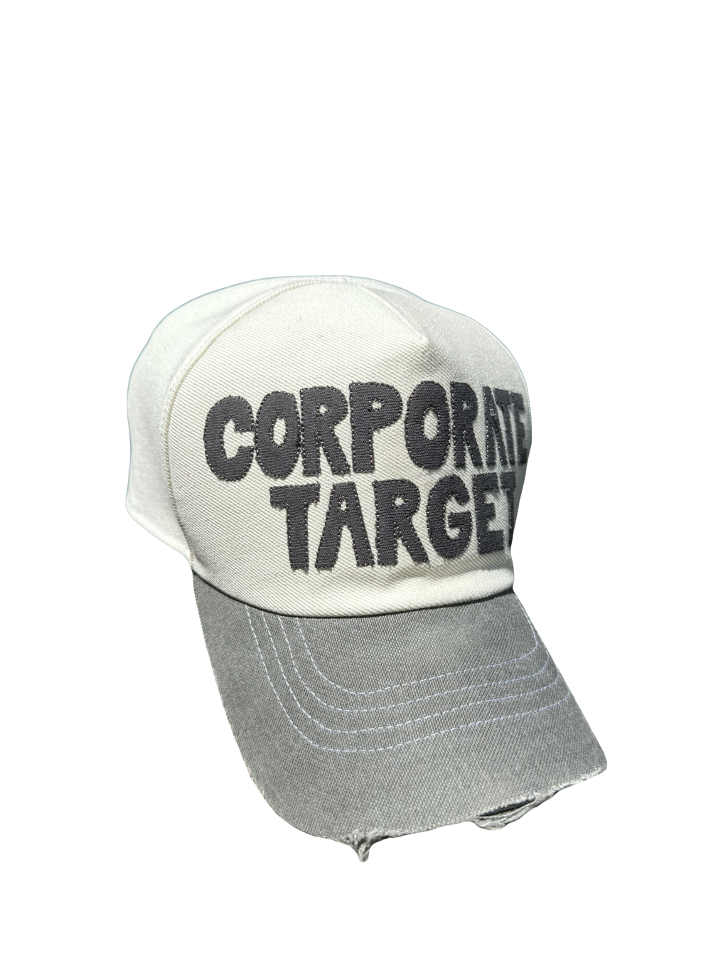 “New 1 of None” 004 2 Tone Off-White and Dark Grey Corporate Target