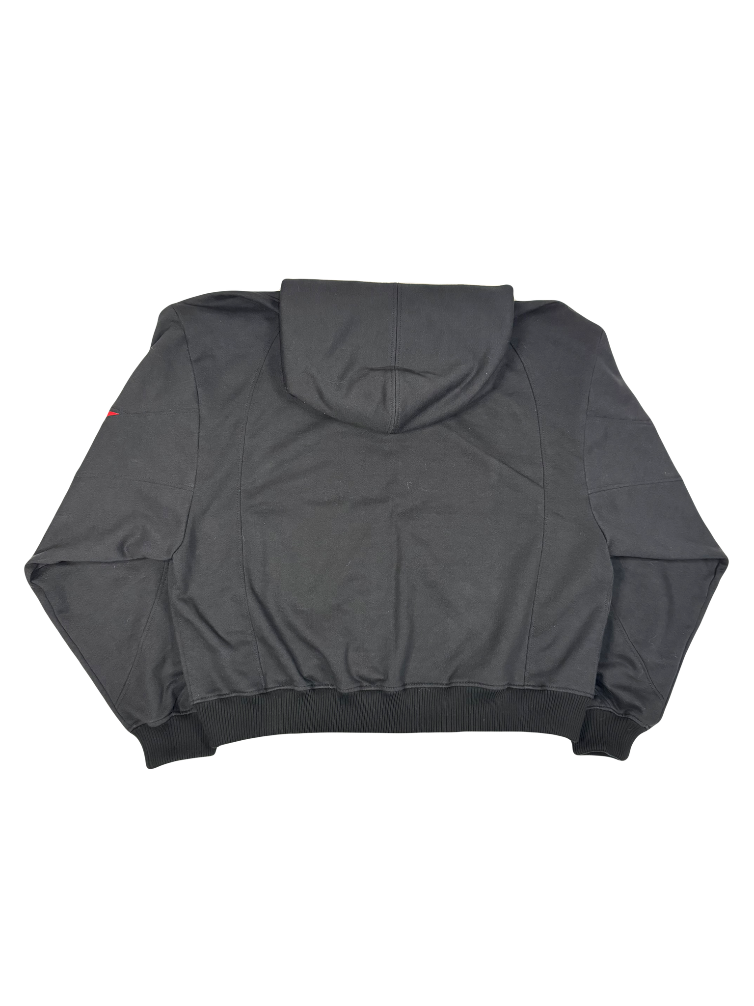 Black and Red Zip-Up Hoodie