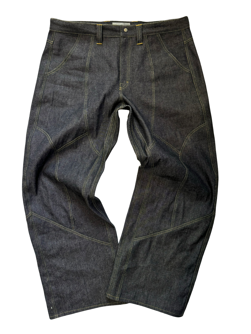 Intertwined Raw Denim Jeans