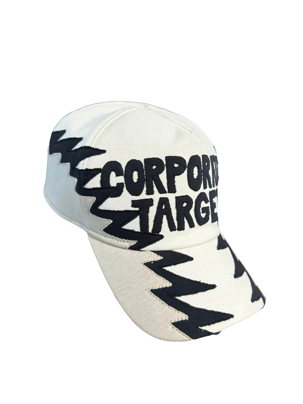 “New One of None” 008 Spiked Crown “Black and Cream