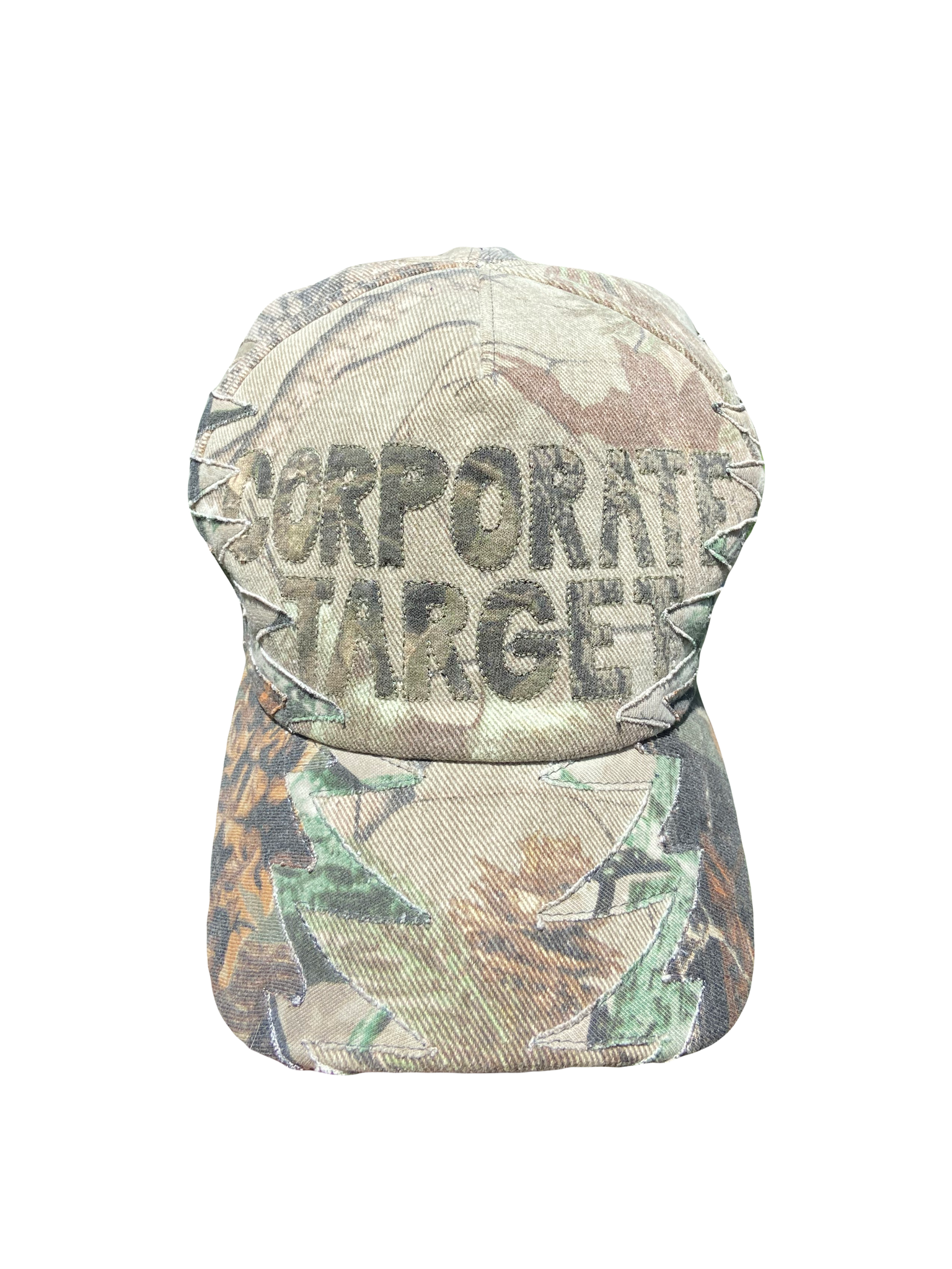MULTI TREE SPIKED CROWN CORPORATE TARGET HAT