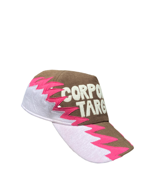 NEAPOLITAN SPIKED CROWN CORPORATE TARGET HAT