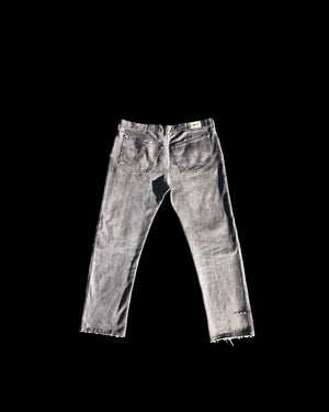Fractal Fray Denim