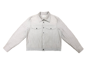 Herringbone Cut Jacket (Grey)