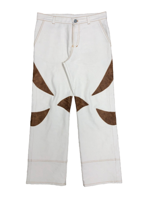 Apex Leather Denim Pants