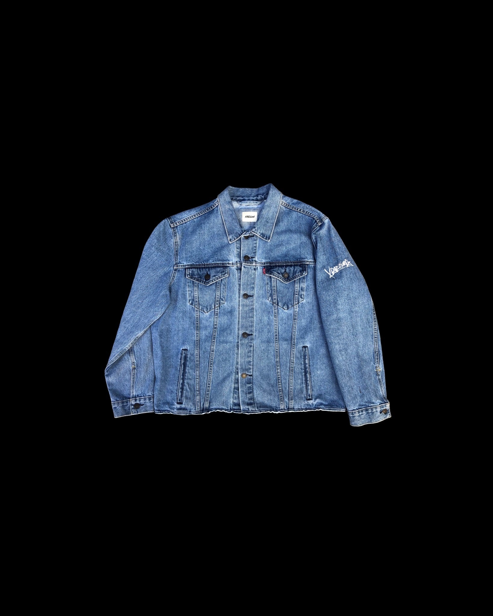 “places to be” Trucker Jacket