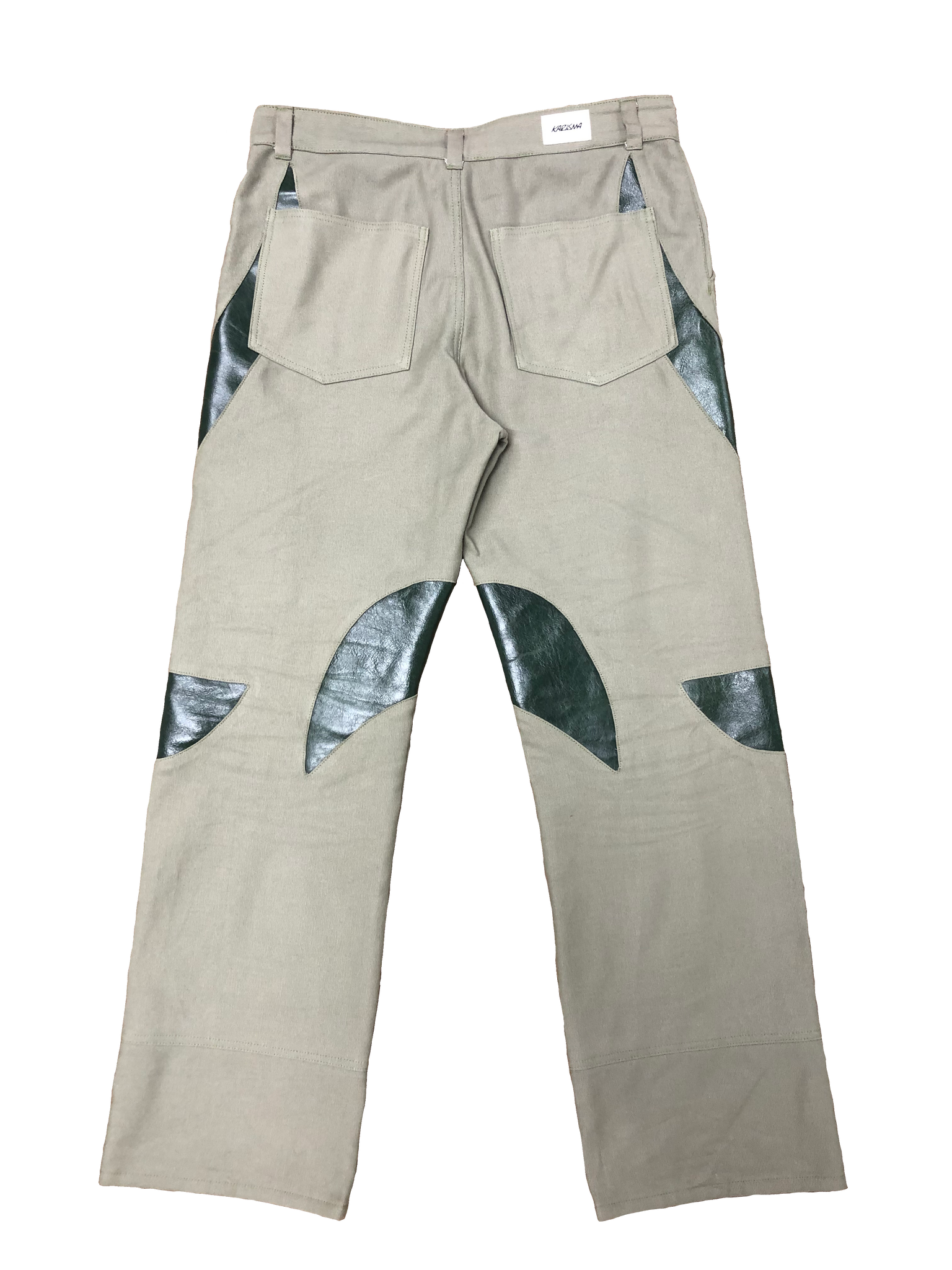 Apex Leather Canvas Pants