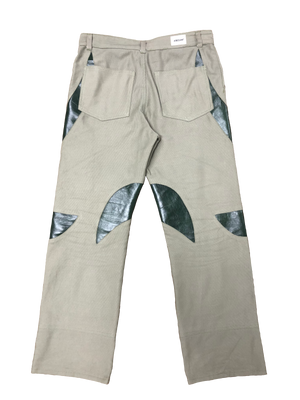 Apex Leather Canvas Pants