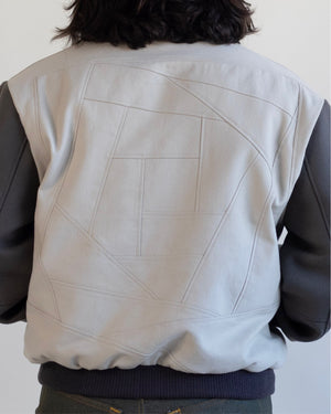 Slanted Bomber Jacket