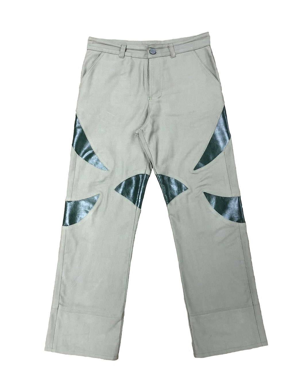Apex Leather Canvas Pants