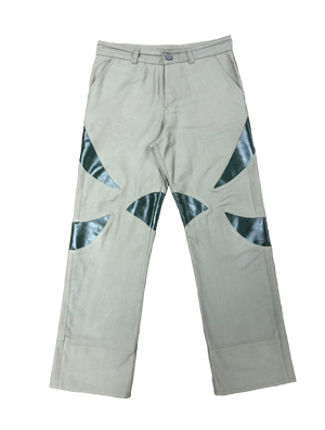 Apex Leather Canvas Pants